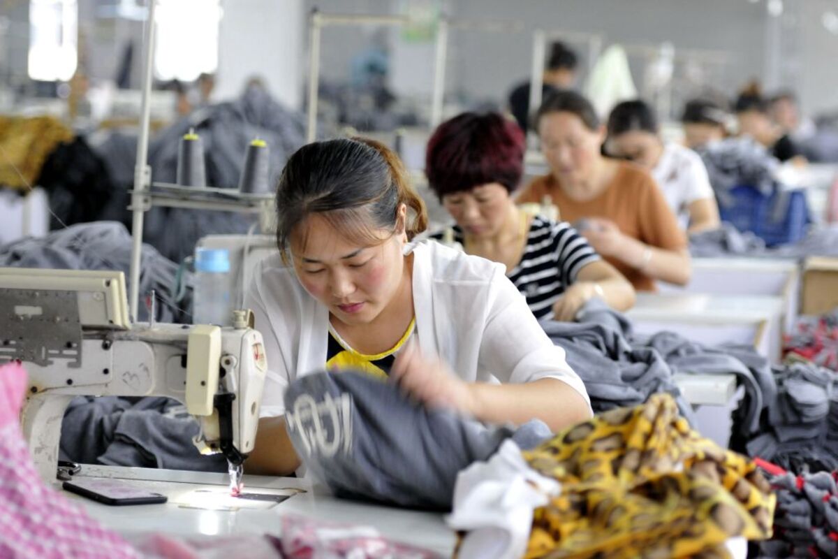 Китайская фабрика одежды