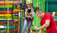 Rope park for children center “CHUBI-BOOM”, Ivano-Frankivsk, 2018.