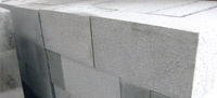 Manufacturing polystyrene concrete bricks